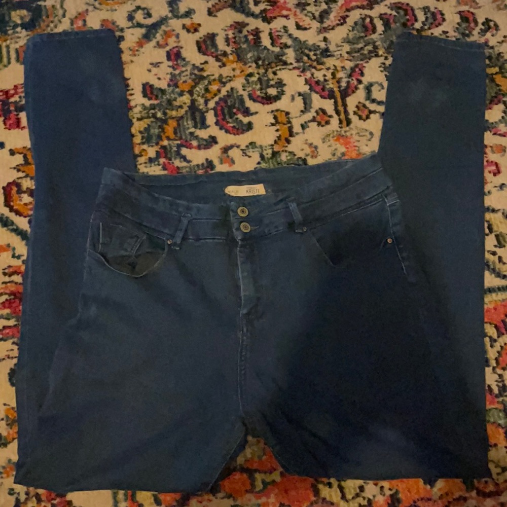 Topshop Moto Kristen High Waisted Skinny Jeans W34 L32
